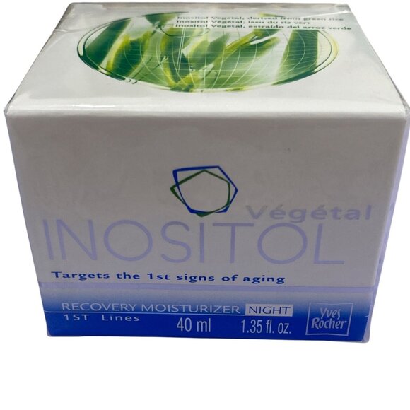 Yves Rocher Inositol Végétal Recovery Night Moisturizer 40ml - Picture 1 of 2